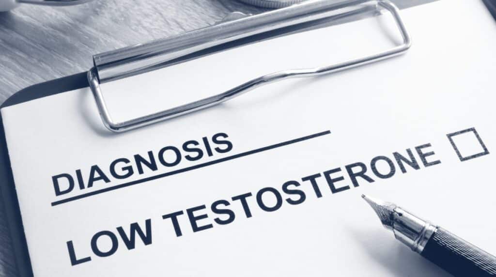Both men and women experience a steady drop in total and free testosterone during their forties.