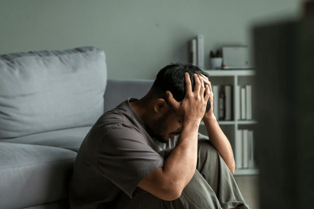 Depression causes this man to have symptoms similar to low testosterone.